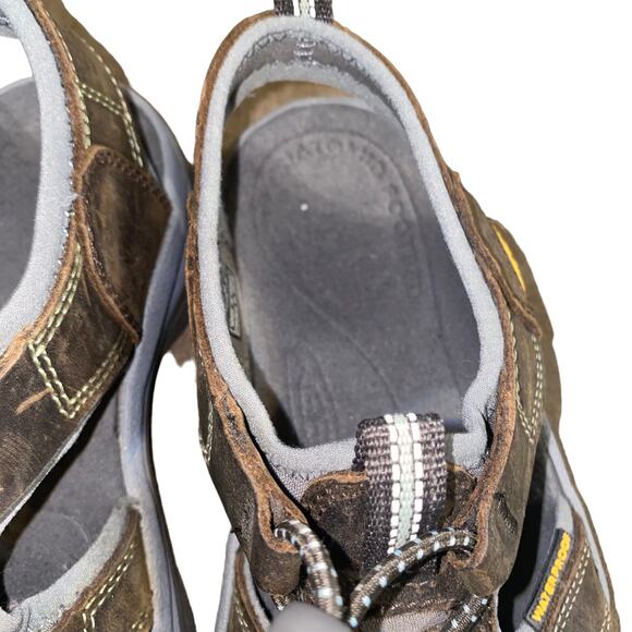 KEEN Venice Sport Waterproof Hiking Gorp Sandals 003989 size 6 grey/brown/blue - Picture 9 of 9